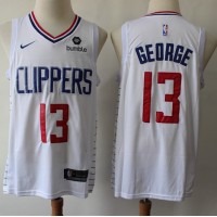 Paul George 2019-20 Los Angeles Clippers White Jersey