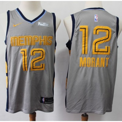 Temetrius Morant Memphis Grizzlies 2019 City Edition Jersey