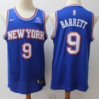RJ Barrett 2019-20 New York Knicks Blue Jersey