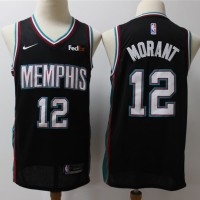 Temetrius Morant 2019-20 Memphis Grizzlies Black Jersey