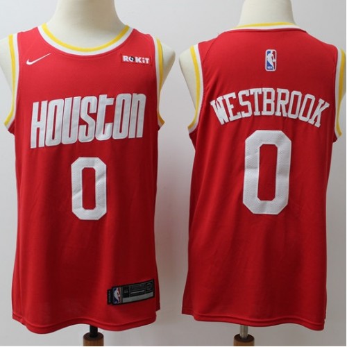 russell westbrook rockets throwback jersey