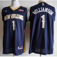 Zion Williamson 2019-20 New Orleans Pelicans Navy Blue Jersey
