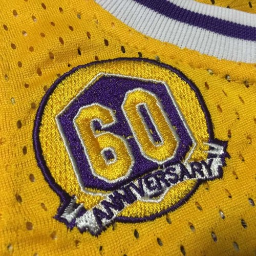 kobe bryant 60th anniversary jersey