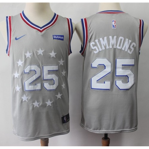 Ben Simmons 2018-19 Philadelphia 76ers Sixers Nike Authentic