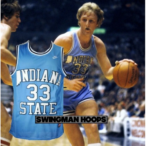 Larry Bird Indiana State NCAA Jersey