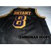 Kobe Bryant Los Angeles Lakers No.8 1960's Throwback Hardwood Classics Jerseys