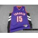 Vince Carter Toronto Raptors Purple Front Black Back Jersey