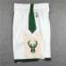 Milwaukee Bucks White Shorts