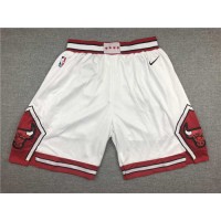 Chicago Bulls White  Shorts