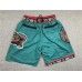 Vancouver Grizzlies Teal JUST DON Shorts