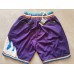 Utah Jazz Purple JUST DON Shorts