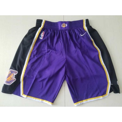 Los Angeles Lakers Purple Shorts