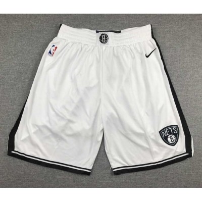 Brooklyn Nets White Shorts