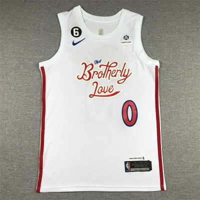 *Tyrese Maxey Philadelphia 76ers 2022-23 City Edition Jersey