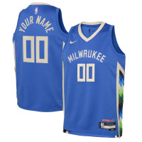 **Milwaukee Bucks 2022-23 City Edition Customizable Jersey - Any Name Any Number