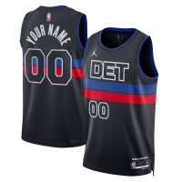 **Detroit Pistons 2022-23 City Edition Customizable Jersey - Any Name Any Number