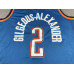 *Shai Gilgeous-Alexander Oklahoma City Thunder 2022-23 Blue Jersey