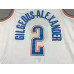 *Shai Gilgeous-Alexander Oklahoma City Thunder 2022-23 White Jersey
