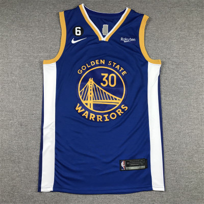 *Stephen Curry Golden State Warriors 2022-23 Blue Jersey