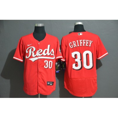Ken Griffey Jr. Cincinnati Reds Red Baseball Jersey