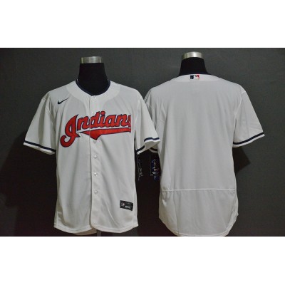 Cleveland Indians White Baseball Jersey