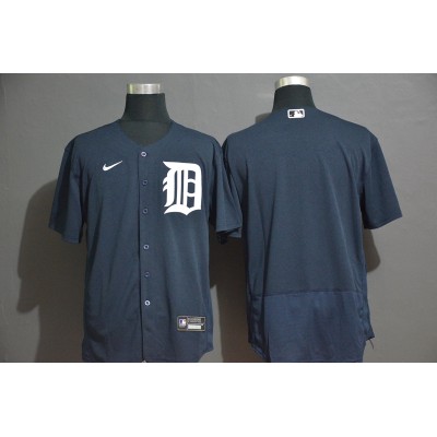 Detroit Tigers Navy Blue Baseball Jersey