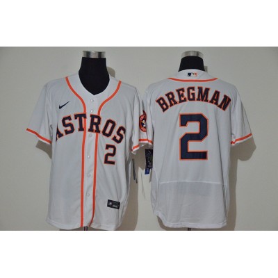 Alex Bregman Houston Astros White Baseball Jersey