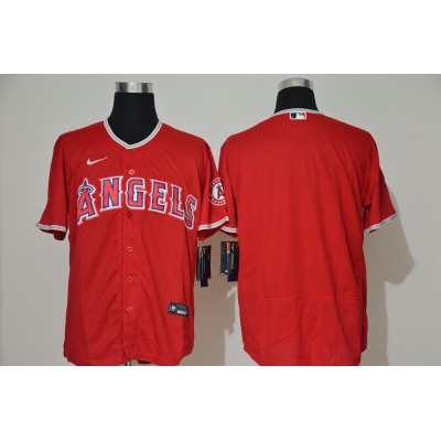Los Angeles Angels Red Baseball Jersey Los Angeles Angels Red Baseball Jersey