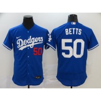 Mookie Betts Los Angeles Dodgers Blue Baseball Jersey