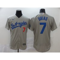 Julio Urías Los Angeles Dodgers Grey Baseball Jersey