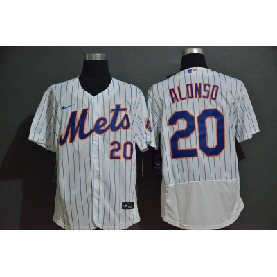 Pete Alonso New York Mets White Baseball Jersey