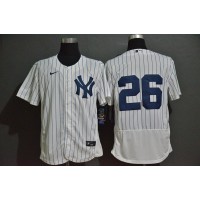 Oscar Hernandez New York Yankees White Baseball Jersey (no name)
