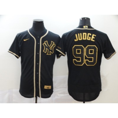 Aaron Judge Black & Gold New York Yankees Baseball Jersey