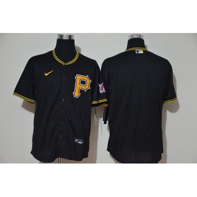 Pittsburgh Pirates Black (P) Baseball Jersey