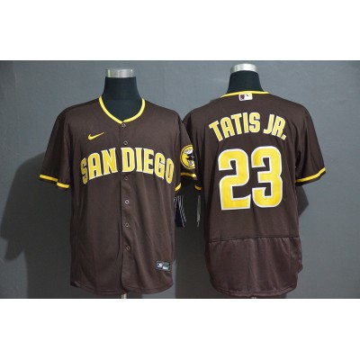 Fernando Tatís Jr. San Diego Padres Brown Baseball Jersey
