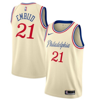 Joel Embiid Philadelphia 76ers 2019-20 City Edition Jersey