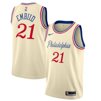 Joel Embiid Philadelphia 76ers 2019-20 City Edition Jersey Joel Embiid Philadelphia 76ers 2019-20 City Edition Jersey