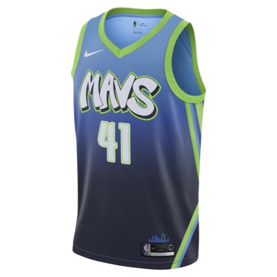 Dirk Nowitzki Dallas Mavericks 2019-20 City Edition Jersey