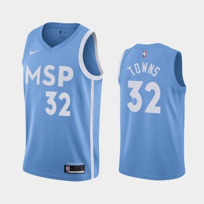 Karl Anthony Towns Minnesota Timberwolves 2019-20 City Edition Jersey