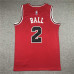 Lonzo Ball Chicago Bulls Red Jersey