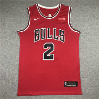 *Lonzo Ball Chicago Bulls Red Jersey