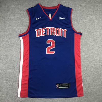 Cade Cunningham Detroit Pistons Blue Jersey
