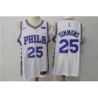 Ben Simmons Philadelphia 76ers White Jersey