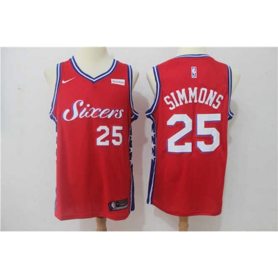 Ben Simmons Philadelphia 76ers Red Jersey Ben Simmons Philadelphia 76ers Red Jersey