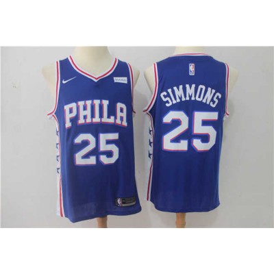 Ben Simmons Philadelphia 76ers Blue Jersey