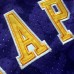 BAPE X Mitchell & Ness Special Edition Los Angeles Lakers Purple Jersey - Super AAA Version