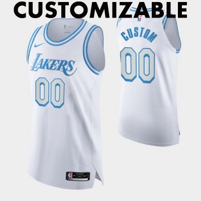 Los Angeles Lakers 2020-21 City Edition Customizable Jersey Los Angeles Lakers 2020-21 City Edition Customizable Jersey