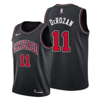 DeMar Derozan Chicago Bulls Black Jersey