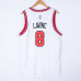 Zach Lavine Chicago Bulls White Jersey with 75 Anniversary Logos