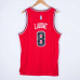 Zach Lavine Chicago Bulls Red Jersey with 75 Anniversary Logos